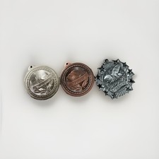 Set of 35 School Medals: Honor Roll, Spelling Bee Participant, Teacher Awards picture