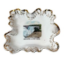 AMERICAN FALLS - GOAT ISLAND NY NEW YORK Souvenir Porcelain Trinket DISH picture