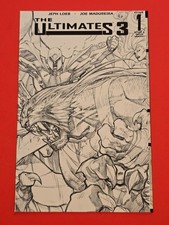 The Ultimates 3 #1 Black & White Variant Marvel Comics 2008 picture