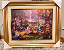 Thomas Kinkade Disney Robin Hood Framed Art Print Framed Print with COA🦊 picture