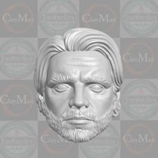 Bucky Barnes custom head for 1:10 1:12 1:18 1:6 Marvel Comics action figures picture