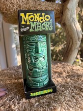Rare Green Tiki Farm Mondo Maori Tiki Mug by Squid picture
