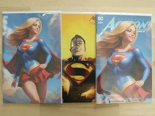 ACTION COMICS #1057 WILL JACK SUPERGIRL FULL BODY VIRGIN VARIANT A, B + 1:25 SET picture