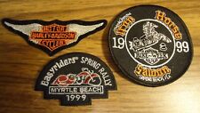 vintage motorcycle patches HARLEY-DAVIDSON picture