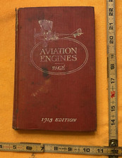 1918 Antique Aviation Engines Book Victor Pagé WWI Aircraft Mechanics Manual picture