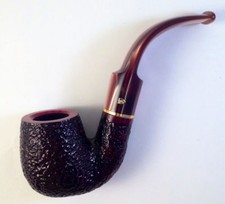Savinelli Roma Lucite #614 Oom Paul Full Bent Tobacco Smoking Pipe - 5235K picture