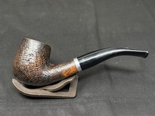 Stanwell Danish Design Relief 246 Sandblast Bent Billiard Estate Pipe picture