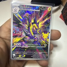 Pokemon Toxtricity 134/128 Illustration Rare ME: 30th Celebration English picture