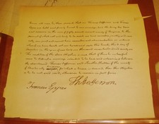 1771  Thomas Jefferson’s marriage bond  marriage to Martha Wayles Skelton picture