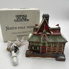 Department 56 NORTH POLE EXPRESS DEPOT Heritage Village Collec NORTH POLE SERIES picture