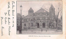 Osborn Hall, Yale University, New Haven, Connecticut, 1906 Postcard picture
