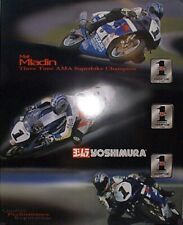 Vintage Poster Yoshimura Suzuki GSXR Matt Mladin 2001 Superbike Champion 3 Time picture