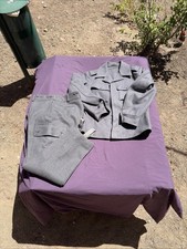 Vintage Finnish Army Military Wool Uniform Jacket Pants Belt SA Marked Finland picture