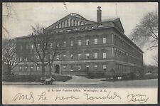 U.S. Government Pension Office, Washington, D.C., Early Postcard, Used in 1907 picture