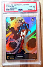 2022 HRO Chapter 2 SUPERGIRL Legends Holo card PSA 10 Gem Mint picture