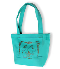 Moomin Characters Mini Tote Bag Moomintroll Little My Forest Illustrated Handbag picture