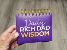 Daily Rich Dad Wisdom 365-Day Perpetual Box Calendar - New picture
