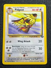 Pidgeot 24/64 Pokemon Card 1999 Jungle Set Original WOTC Non Holo Rare LP picture