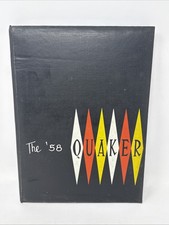 The Quaker 1958 Yearbook 7-12 Orchard Park NY High School Middle Signatures picture