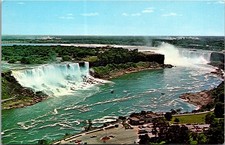 Niagara Falls General View from Oneida Tower Vintage Postcard 5P21-15 picture