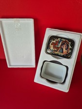1990 Kholui Russian Lacquer Porcelain Box Maria Morevna Ltd Ed 87 Sergey Devyatk picture