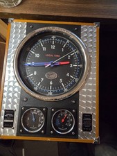 Charles Lindbergh Airfield Spirit Of St. Louis Wall Clock Barometer Thermometer picture
