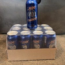 Pepsi New York Knicks 2026 Champs Limited Edition Soda Cans Case of 12 Sealed picture