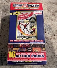 2009 World's Greatest Card Chase - Sealed Box - 16 Action Packs - Spider-Man??? picture