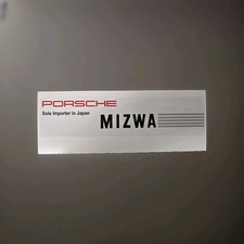 Porsche Mizwa Japan Dealer Sticker 911 964 993 Original picture