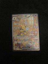 Pokémon TCG Alakazam ex SV 151 201/165 Hyper Rare Full Art Holo English picture