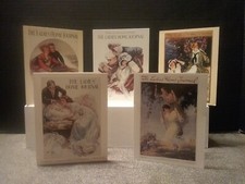 VTG 1990's The Ladies Home Journal Greeting Cards 5pc Set Assorted Topics ☆USA☆ picture