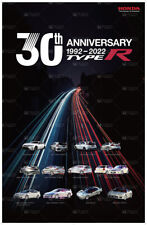 Honda Vintage Culture 30th Anniversary Type R Poster - Black picture