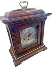 Howard Miller Thomas Tompion Mantel Clock Model 612-436 Triple Chime W/Key picture