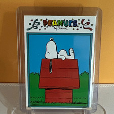 TSR Peanuts 4th Series Base Set Card #2 Snoopy 1958 Charles M. Schulz picture