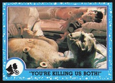 1982 Topps E.T. The Extra Terrestrial #57 You're Killing Us Both Vintage picture
