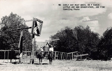 RPPC Frenchglen OR Oregon Peter French Cattle Ranch Farm Photo Vtg Postcard C27 picture