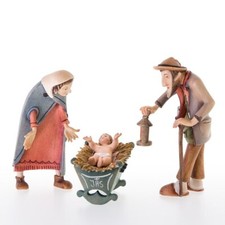 New Kastlunger Holy Family Nativity Figures, LEPI Woodcarvings, 5