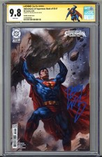 ADVENTURES OF SUPERMAN BOOK OF EL CGC 9.8 SS SIGNED TOM WELLING SMALLVILLE POP 1 picture