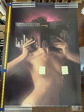 Vintage 1988 Guhring Pinup Poster Industrial Glamour Advertising Rare picture