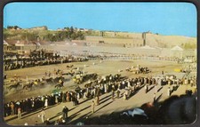 CALGARY Alberta Postcard 1960s Stampede Chuck Wagon Race picture