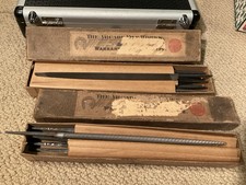 VTG NOS ARCADE FILE WORKS (6) 8” Rd. Bastards (12) 8” Slim Tapers picture