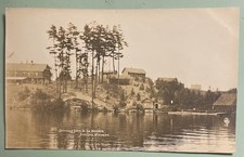 1914 Star Lake Wisconsin Cottages south of Waldheim Hotel Real photo pc  picture