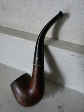 Vintage Estate Willard Imported Briar Full Bent Billiard Smoking Pipe EUC picture