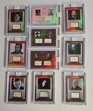 Lot of 10 2025 Eternal Revelation Authentic History Relic Cards Famous Figures picture