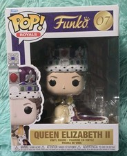 Funko Pop Queen Elizabeth II #07 Coronation Royals Royal Family Premium Figure picture