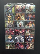1994 Flair Marvel Universe Power Blast Complete Set of (18) NM/MINT picture