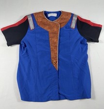 Disneyland Cast Member Costume Star Wars Star Tours Female Large Top Prop Shirt picture