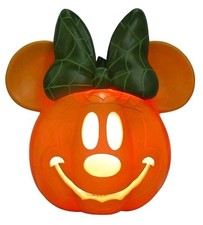 Celebrate Together Disney's MINNIE MOUSE Pumpkin LED Table Decor Halloween picture