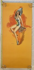 Vintage 1930's large format pin-up calendar - Billy DeVorss 46