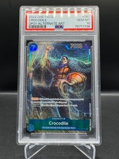 ONE PIECE ROMANCE DAWN CROCODILE ALTERNATE ART #067 PSA 10 GEM MT picture